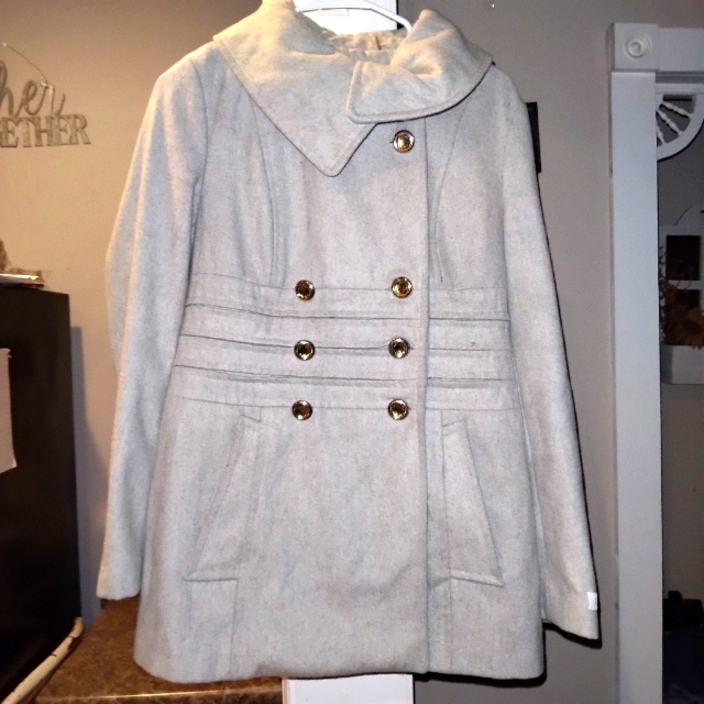 Calvin Klein double breasted peacoat